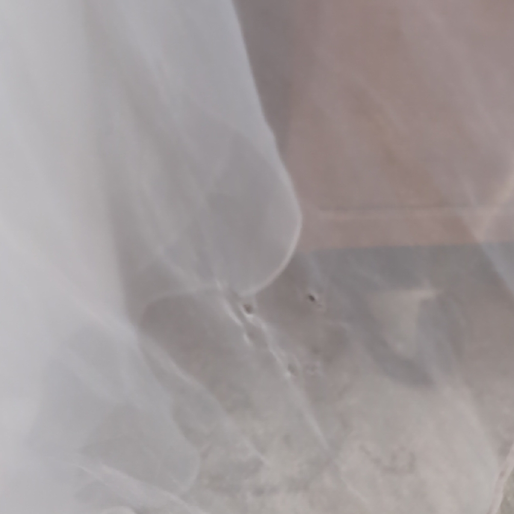 DAVID'S BRIDAL Organza Wedding Ball Gown - Picture 10 of 14